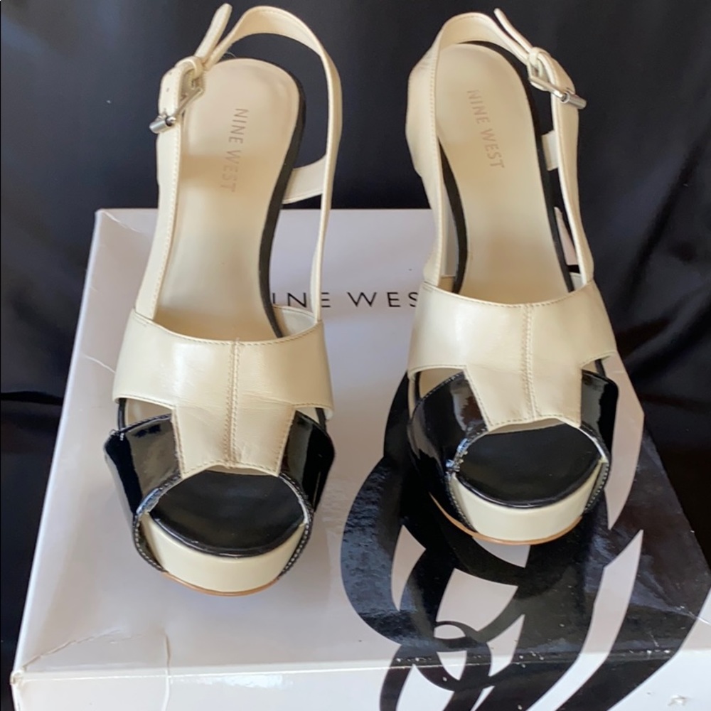 Nine West color block sandals